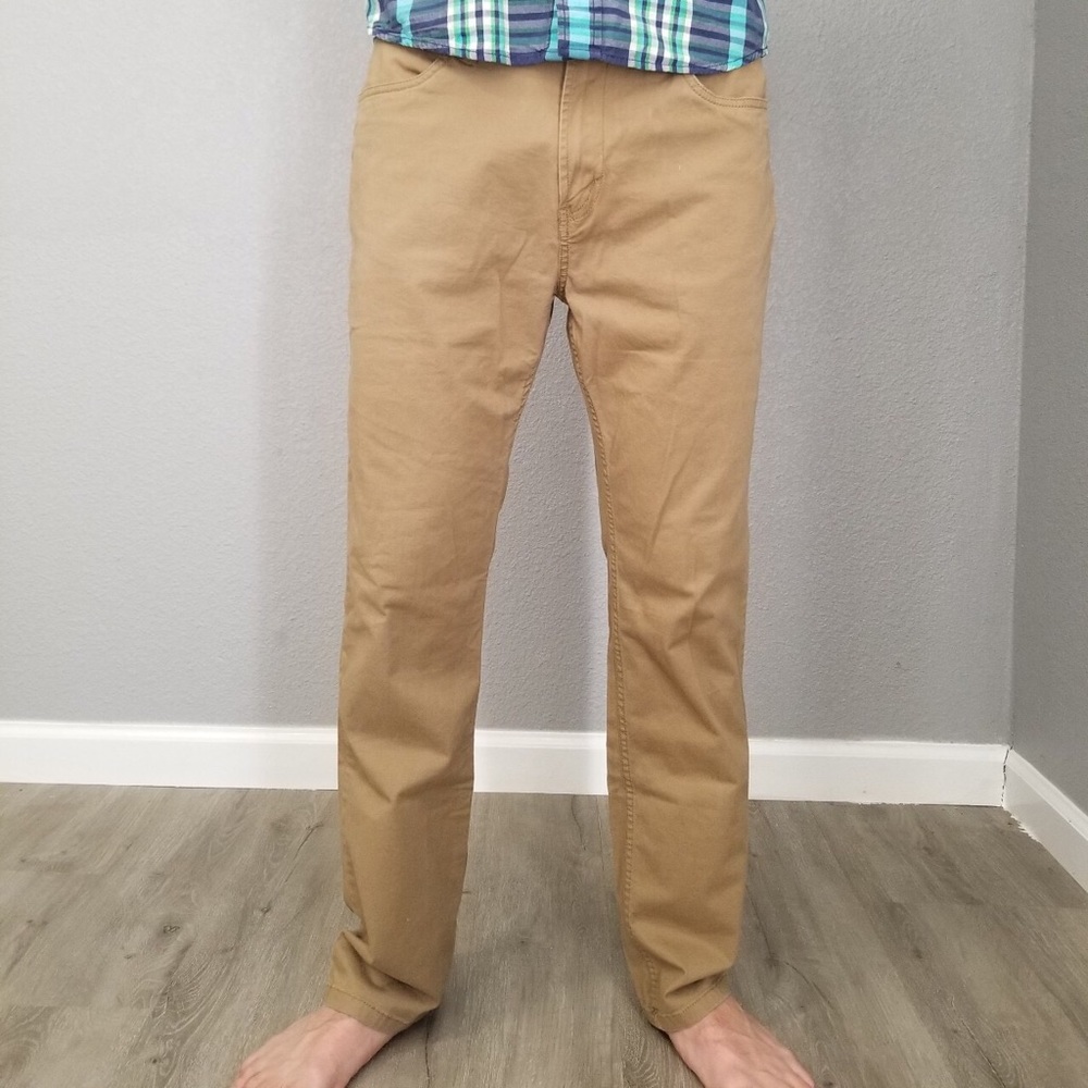 Mens chino pants khaki